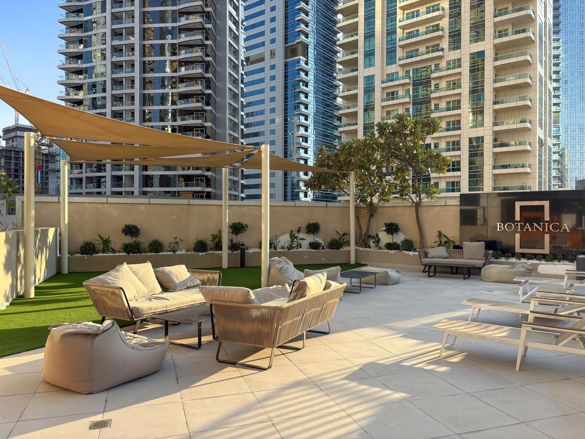 Spacious 1Br Botanica Towers, Dubai Marina Apartman Kültér fotó